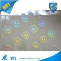 3d transparent security hologram sticker